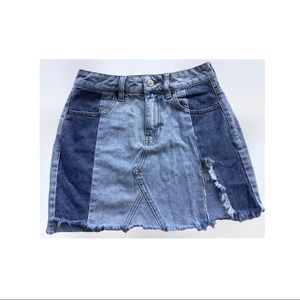 PACSUN- Denim skirt size 25, super cute.